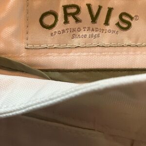 Men’s shorts, Orvis, size 38, white